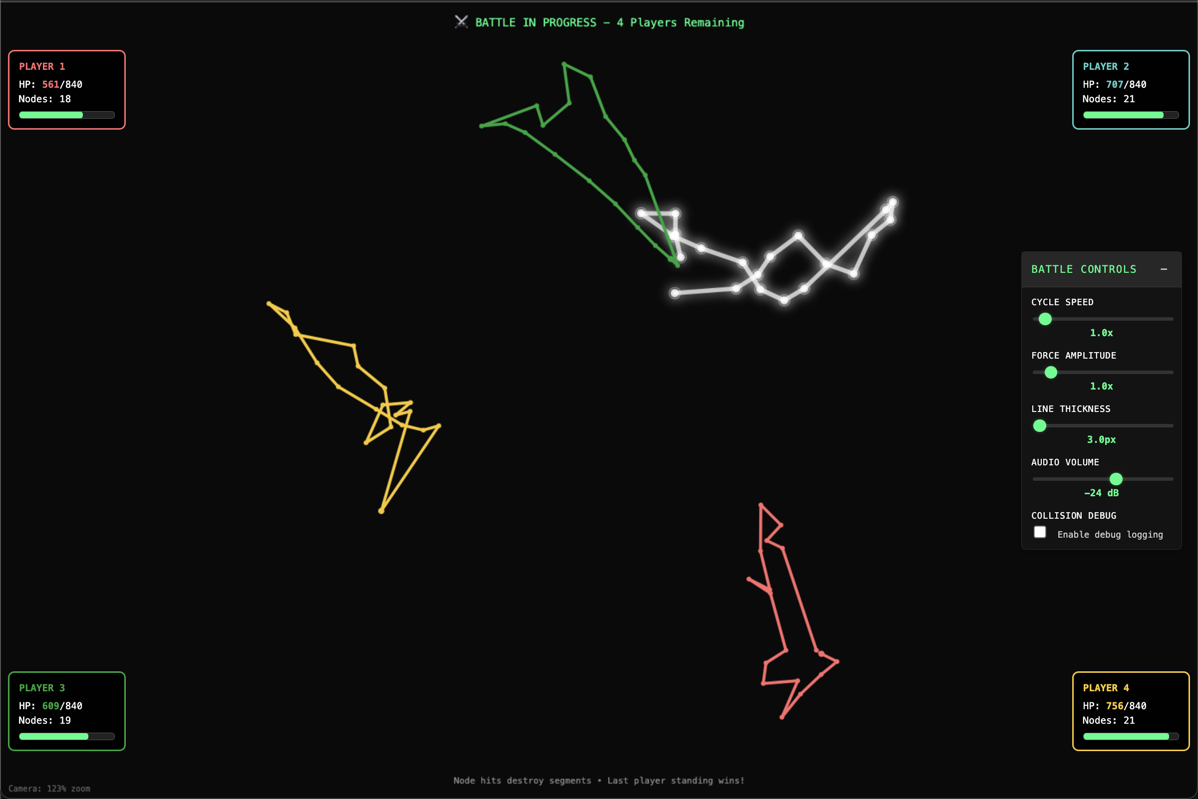 Collider Battle gameplay